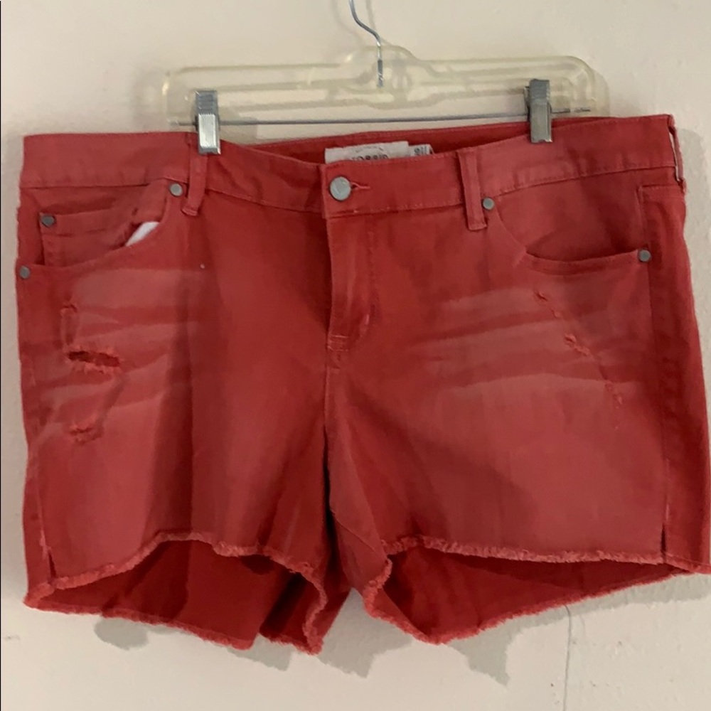 Women’s size 20  distressed jeans shorts